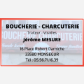 BOUCHERIE CHARCUTERIE MESURE